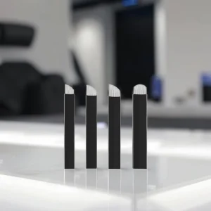 0.15mm Nano Blade Microblading Needles 5000pc Logo Eyebrow Tattoo Needles EO Gas Sterilized Permanent Feature