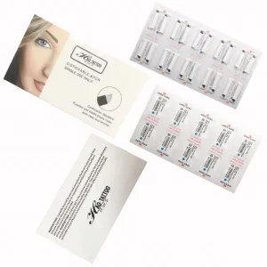 0.16mm 50pcs box Microbaldes Microblading Needle for Eyebrow Permanent Makeup Microblading Supplies