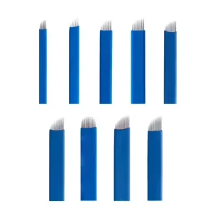0.20mm Stainless Steel Sterilized Disposable Permanent Makeup Eyebrow Microblading Needle Eyebrow Tattoo Needle