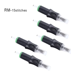 0.35mm Disposable Tattoo Cartridge Needles RL/RS/RM/M1 Medical Stainless Steel Sterilized Tattoo Needles for Tattoo Pen Machine