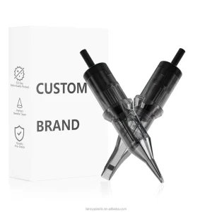 0.35mm Round Liner Disposable Stainless Steel EO Gas Sterilized Safety Permanent Makeup Tattoo Supplies Cartridge Needle OEM
