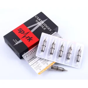 0.3mm Diameter Spark Disposable Membrane Black Tattoo Cartridge Needles