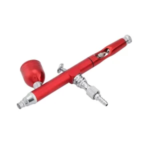 0.3mm Nozzle Spray Art Paint Tattoo Nail Tool Kit Dual Action Gravity Feed Artificial Cake Decorating Brushes Airbrush