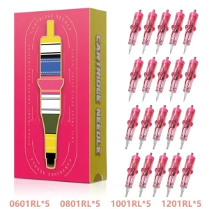 0601RL 0801RL 1001RL 1201RL Mixed Size Eyebrow Eyeliner Lips Disposable SMP P M U Tattoo Cartridges Needles for Permanent Makeup