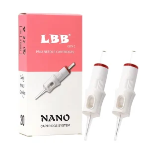 0801RL Fineline Disposable Tattoo Cartridges for Body Art Eyebrow Lip PMU Permanent Makeup