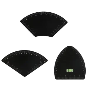 1 Minute Brow Mapping Tool Stainless Steel Brow Measuring Shaping Ruler Fast Drawing PMU Microblading Eyebrow Ruler