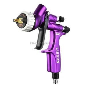 1.3mm HVLP Air Tool Gravity Spray Gun with 600CC Paint Can for Pressure Feed Spray Gun with Custom Logo