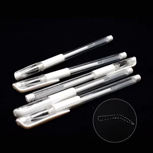 10/20Pcs Waterproof Plastic Tattoo Marker Brow Pencil Newest White Ink Eyebrow Marker Pen Accessories Permanent Makeup