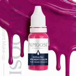 10 Colors Organic Beauty Eyebrow Makeup PMU Tattoo Pigment Ink Micropigmentation Microblading