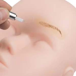 10 Package PMU Accessory Tattoo Artists Eyebrow Practice Conversion Stickers Microblading Tools for Permanent Makeup