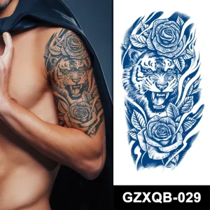 100% Safe Long Lasting 15 Days Waterproof Realistic Organic Plant Based Semi permanent Tattoo