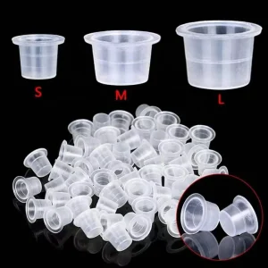 1000 Pcs Bag Disposable Plastic Tattoo Ink Cup Without Base