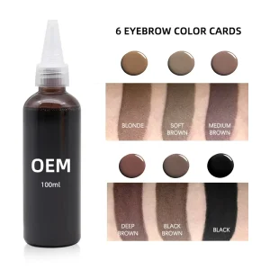 100ML Pigment Eyebrow Tattoo Ink Semi Permanent Makeup Pigment