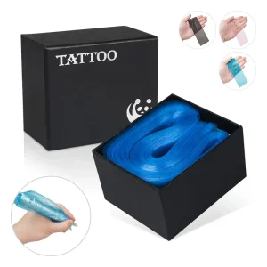 100Pcs box Tattoo Clip Cord Sleeves Covers Bags Disposable Plastic Tattoo Machine Protection Makeup Supplies Tattoo Tools