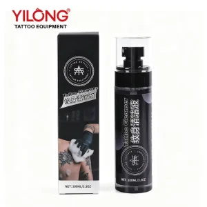 100ml Tattoo Cleaning Liquid Solution for Permanent Tattoos and Makeup with Customized Logo in Bottle