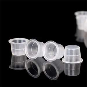 100pcs Bag Disposable Silicone Tattoo PMU Ink Cups Training Tool for Permanent Makeup
