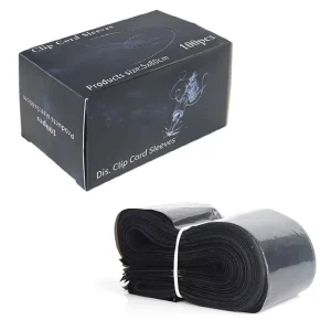 100pcs box Disposable Tattoo Black Clip Cord Sleeves Protection Covers Bags for Tattoo Machine Tattoo Accessory