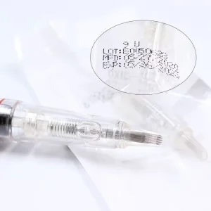 10PCS 9U Tattoo Needle Cartridges Permanent Makeup Cartridge Needles for Tattoo Machine Kit Eyebrow Needle