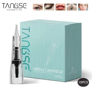 10PCS Disposable Safe Tattoo Cartridge Needles 0.25/0.18/0.30mm Diameters 1RL 3RL 5RL 7RL for Body Art & Permanent Makeup