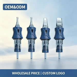 10PCS Sterile Disposable Pmu Tattoo Cartridge Needles Custom Logo Supported