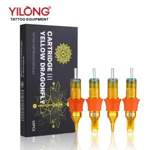 10Pcs Disposable 316 Stainless Steel Tattoo Cartridge Needles RS/RL/RM/M1 for Permanent Makeup