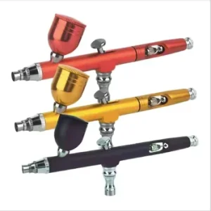 10cc 20cc 40cc Cup Gravity Dual Action Steel Airbrush OEM for Makeup Nail Tattoo Cake Bakery