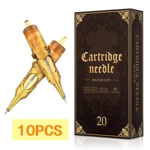 10pcs 0.25/0.3/0.35mm 1RL 3RL 5RL 7RL 9RL 11RL 14RL 5RM 7RM 9RM 15RM 7RS RL RM RS M1 Disposable Tattoo Cartridges Needles