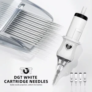 10pcs Box DGT Permanent Makeup Tattoo Needle Cartridge 1 5RL RS CM M1 Cartridge Needle