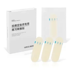 10pcs Microblading Eyebrow Products for Tattoo Artists Only Practice Conversion Stickers Eyebrow Makeup Tools Beauty Accessories