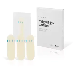 10pcs Microblading Eyebrow Products for Tattoo Artists Practice Conversion Stickers Makeup Tools Accessories