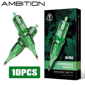 10pcs/box 1RL 3RL 5RL 7RL 9RL 11RL 14RL 5RM 7RM 9RM 11RM 13RM 15RM RL RM Disposable Tattoo Cartridge Needle