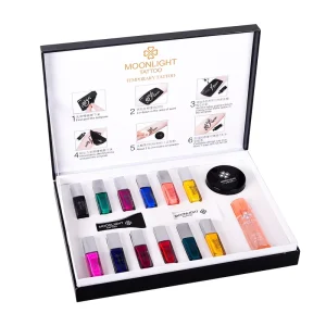 12 Color Body Art Paint Set for Daily Life and Halloween Party Face and Body Painting Supplies