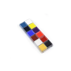 12 Color Makeup Face Paint Private Label UV Face Paint for Kids