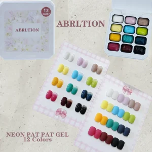 12 Colors UV Jelly Gel Polish Set Professional Soak Off DIY Salon LED Painting Gel Abrltino Non Toxic HALAL