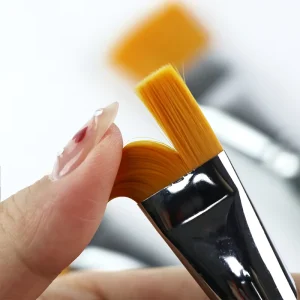 12 Pcs Water Color Paint Brushes Cruelty Free Face Paint Brush Set with Wooden Handle Nylon Hair for Face Painting