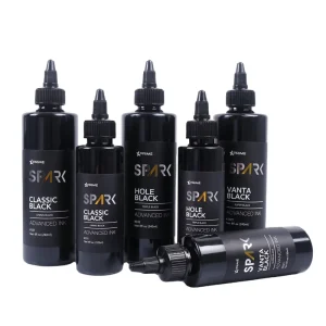 120ml/4oz Professional Premium Organic Black Tattoo Ink Semi-Permanent for Body Art