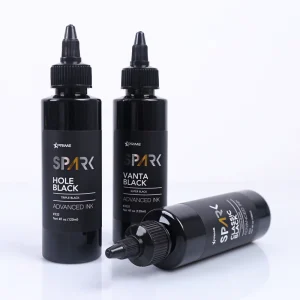 120ml/4oz Professional Premium Organic Black Tattoo Ink for Body Art