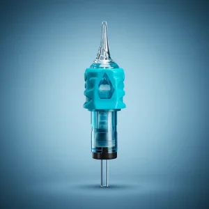 1214RL Disposable Sterilized Stainless Steel Permanent Makeup 1.5mm Eyebrow Tattoo Machine Cartridge Liner Needles Hunan