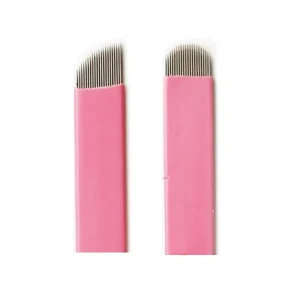 High Quality 0.15mm Permanent Makeup Microblading Needles Blades Disposable Microblades for Eyebrow Shading