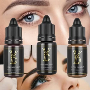 12ml Organic Eyebrow PMU Pigment and Tattoo Ink for Professional Machine Artists