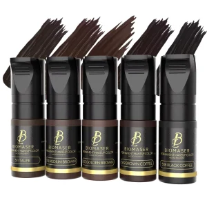 12ml Permanent Makeup Pigment 39 Colors Microblading PMU Ink for Eyebrow Lip Eyeliner