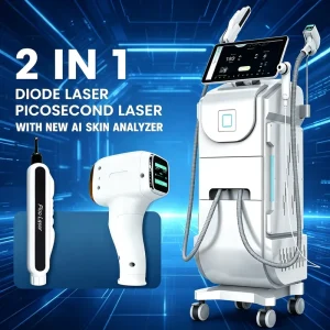 1320nm Pico Probe Skin Rejuvenation Triple Wavelength Diode Laser Permanent Hair Removal Machine