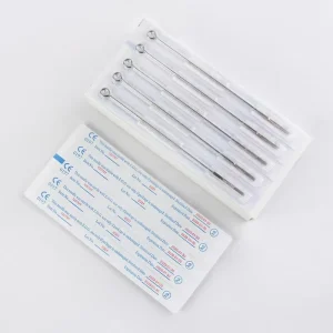 14cm Disposable Tattoo Needle Coil Machine Stainless Steel Body Art Artist Consumables EO Gas Sterilized Blister 50 Pcs Box