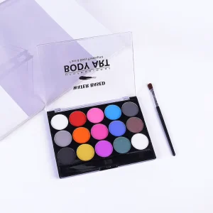 15 Colors Stick Halloween Body Makeup Face Paint Kit Face Paint Palette Set