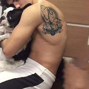 15 Days Waterproof Temporary Tattoo Stickers Long-Lasting Semi-Permanent Fake Arm Back Tattoos