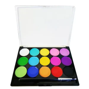 15 Professional Color Hypoallergenic Safe Face Body Paint Oil for Halloween Cosplay Costumes Parties and Festivals