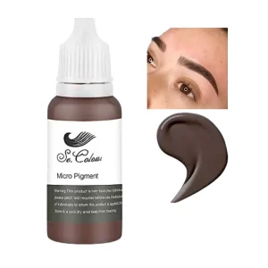 15ml Permanent Makeup Pigment Microblading Ink Eyebrow Tattoo Ink Eyeliner PMU Pigment for Tattoo Supplies