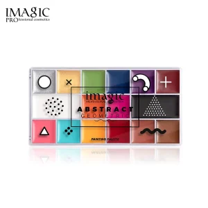 16 Color Natural Non Toxic Face Body Paint Palette Safe for Halloween Opera & Cosplay Professional Oil Based Cosmetics