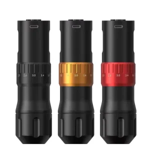 1600mAh 2.0 4.2mm Adjustable Stroke Tattoo Gun Wireless Tattoo Machine Pen for Beginners Body Art