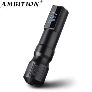 1800mAh Digital Battery Janpan Motor Professional Rotary Pen Wireless Tattoo Machine for Body Art